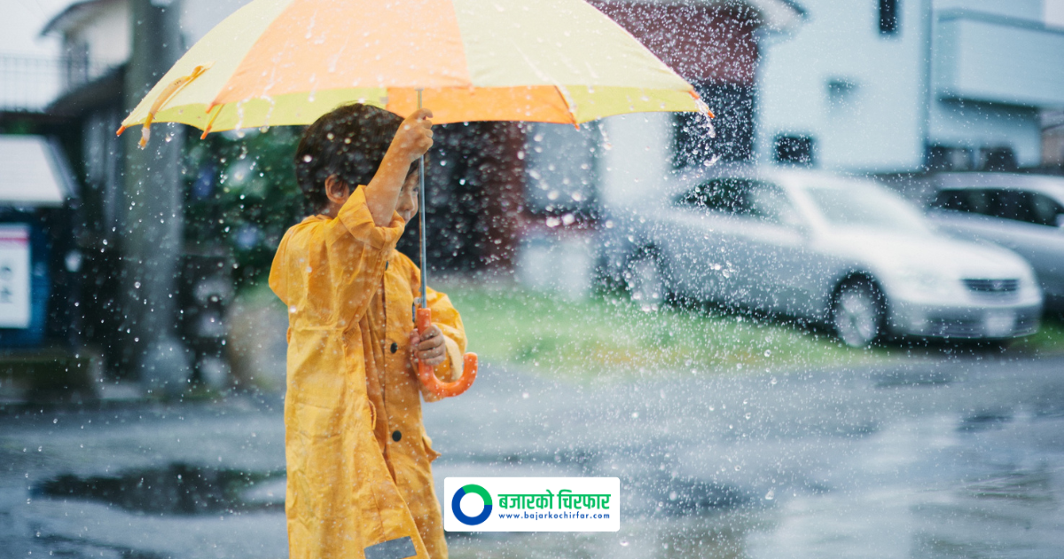 Heavy Rainfall Expected Across Nepal on Tuesday and Wednesday