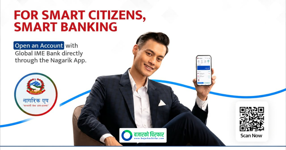 Global IME Bank Partners with Nagarik App to Allow Easy Account Opening