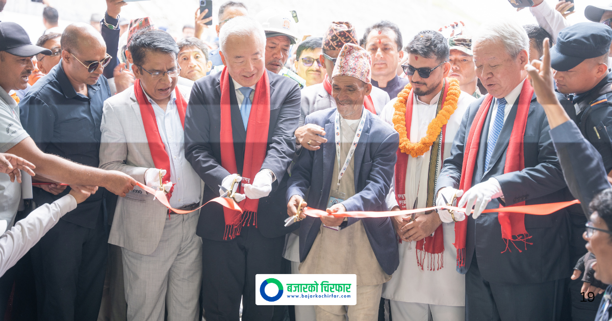 Nagdhunga Sisnekhola Tunnel Road Officially Starts Operation After Grand Inauguration