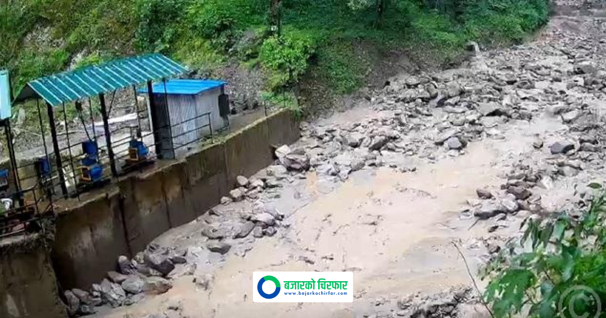 Rele Khola Hydropower Project Shuts Down Due to Flood Damage